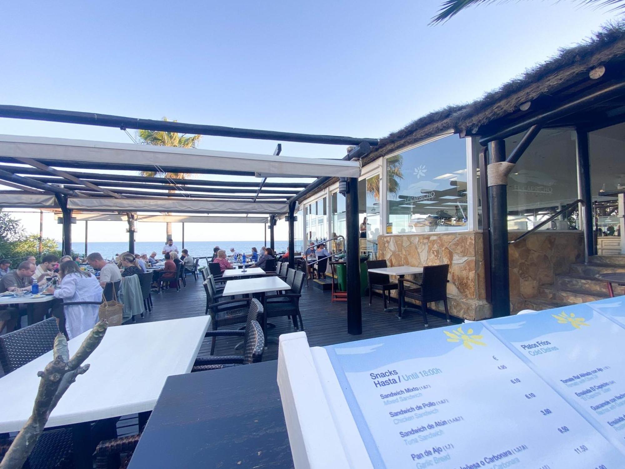 Frontline Beach Ground Floor With Privet Garden, Mi Capricho 16 Mijas Exteriör bild